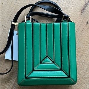 Mlouye Sera Tall Tote Mini in Jade